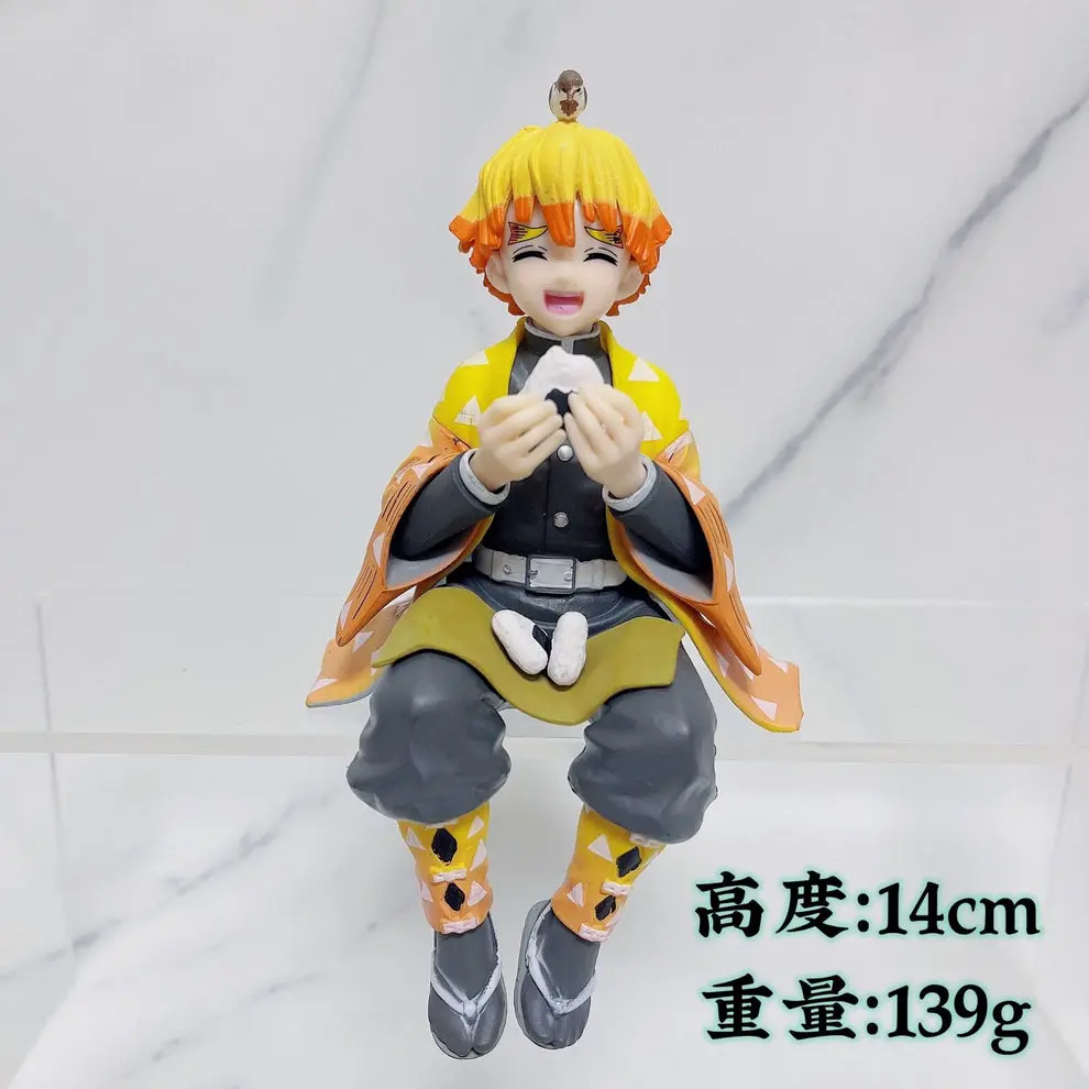 Demon Slayer Zenitsu sitting figure