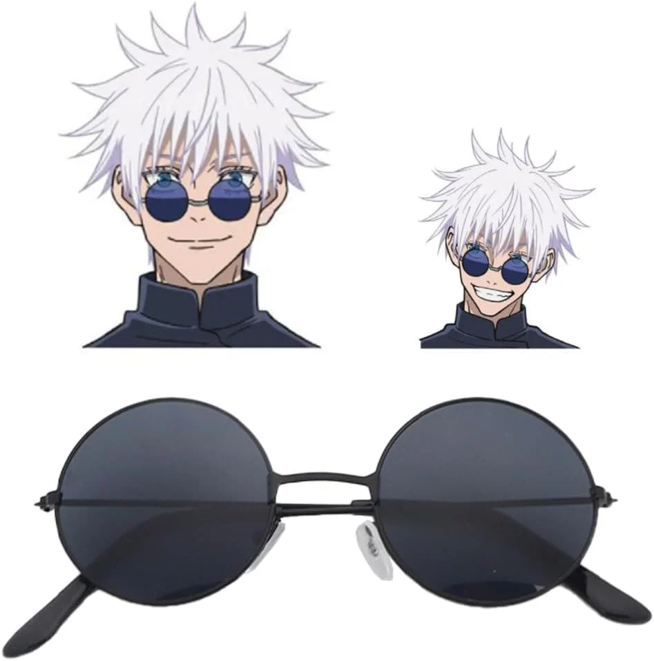 Gojo Satoru Round Sunglasses