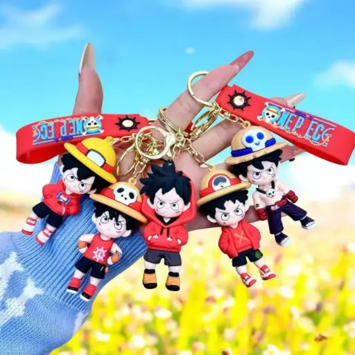 One piece Luffy Keychain