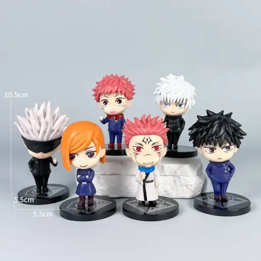 Jujutsu Kaisen 10cm Figure Set of 6pcs