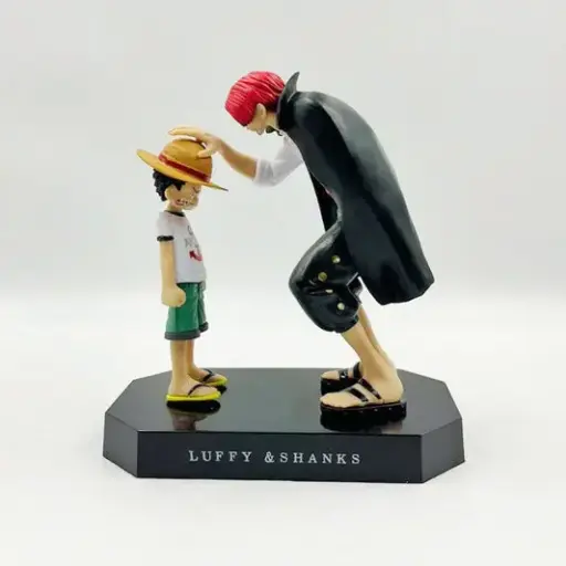 One Piece Luffy & Shanks 19cm Action Figure