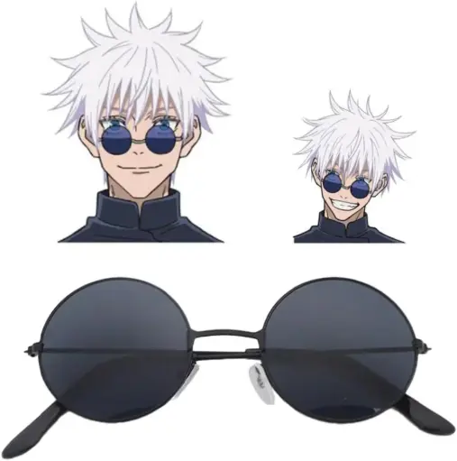 Gojo Satoru Round Sunglasses